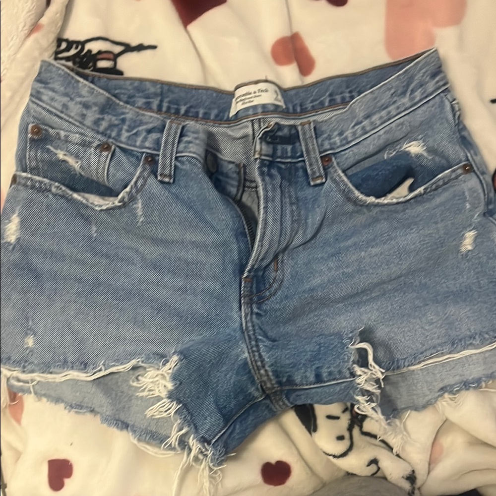 Denim Blue Women's Shorts